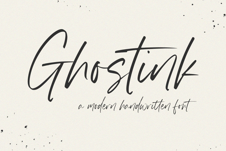Ghostink Font