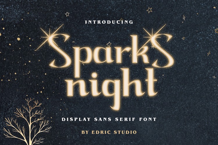 Spark Night Font
