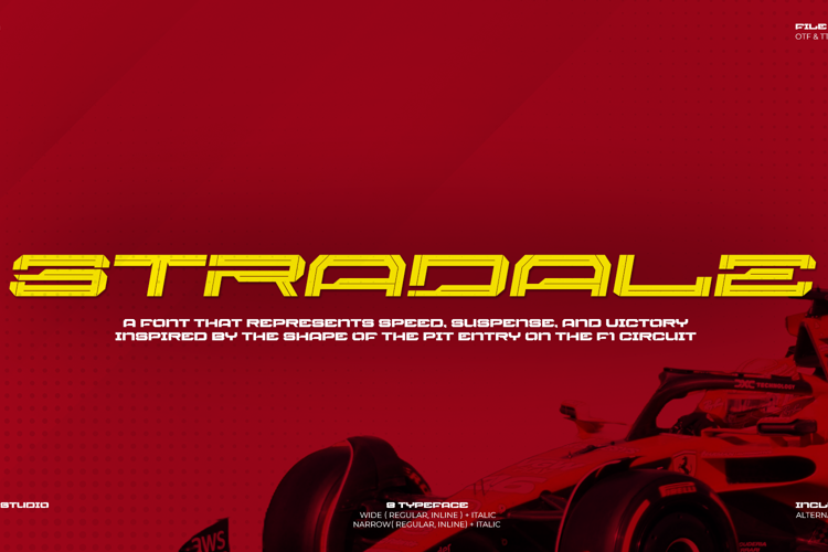 Stradale Font