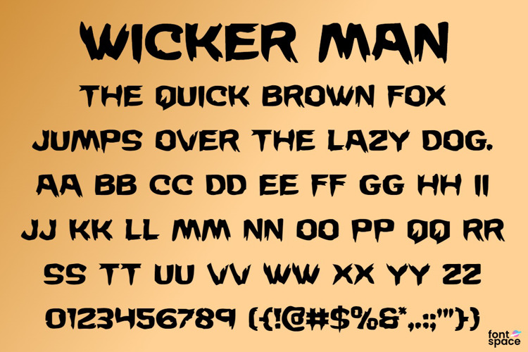 Wicker Man Font
