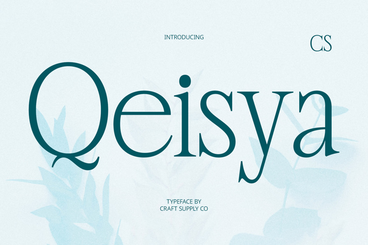 Preview of CS Qeisya Font