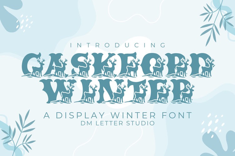 Preview of Caskford Winter Font