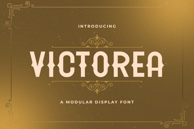 Preview of Victorea Font