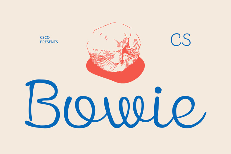 Preview of CS Bowie Font