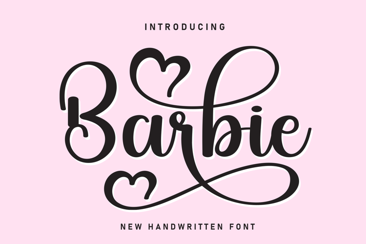 Preview of Barbie Font