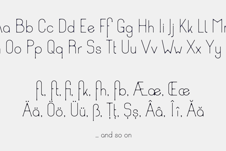 Ud Thin Font