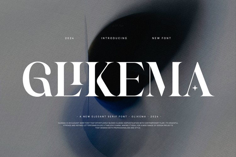 Preview of GLIKEMA Font