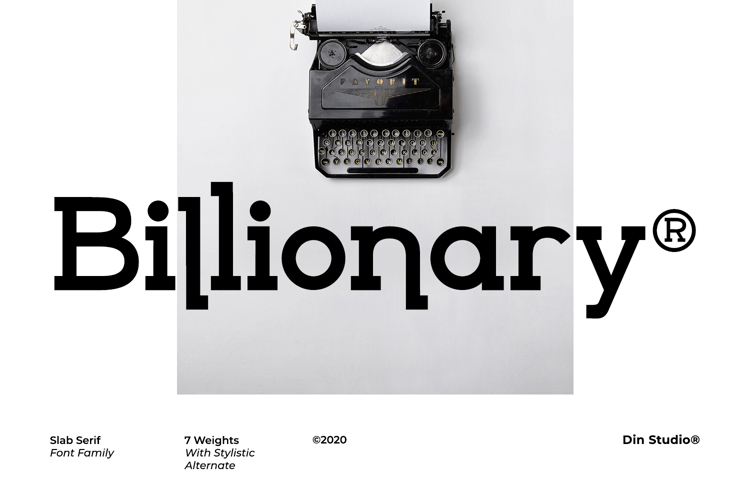 Billionary Font