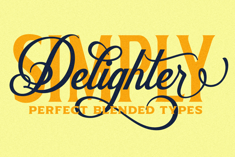 Delighter Script Font