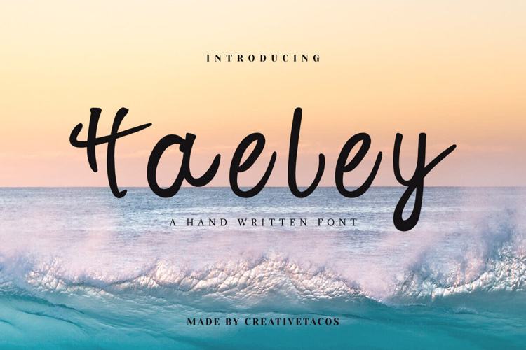 Haeley Font