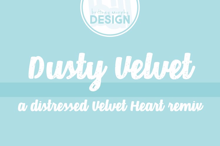 Dusty Velvet Font