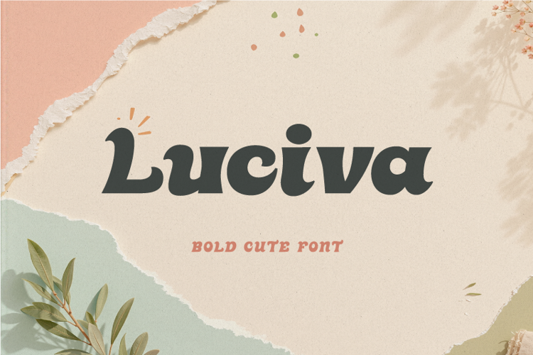 Preview of Luciva Font