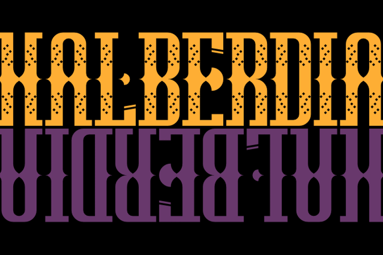 Halberdia Font
