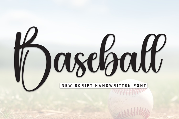 Preview of Baseball Font