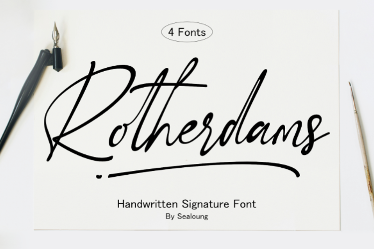 Rotherdams Font
