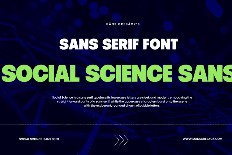 Social Science Sans Font