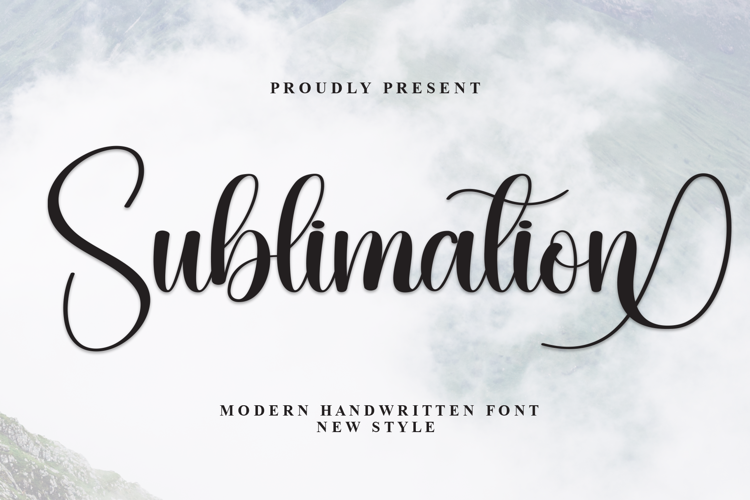 Preview of Sublimation Font
