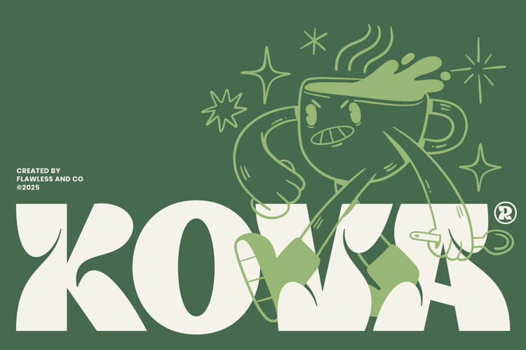 Preview of KOVA Font