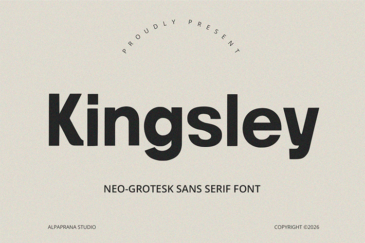 Preview of Kingsley Font