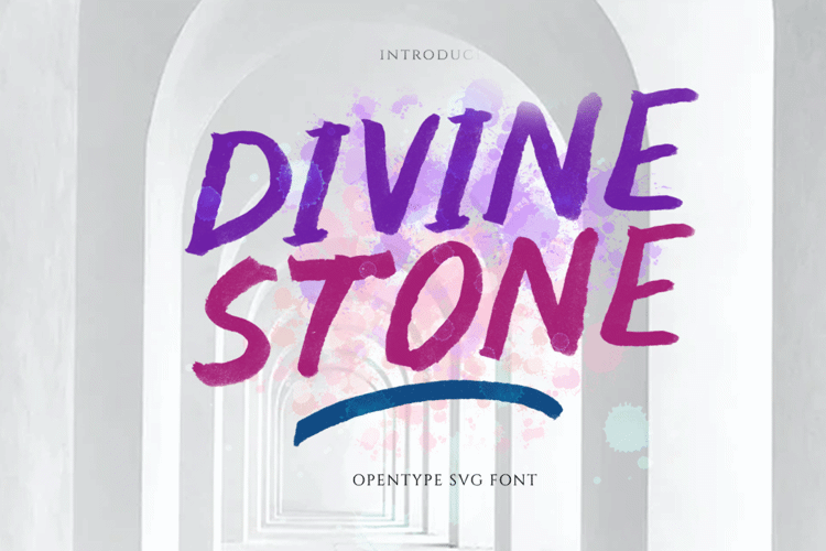 Divine Stone Solid Font
