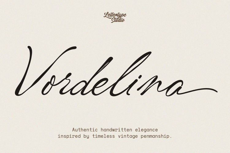 Preview of Vordelina Font
