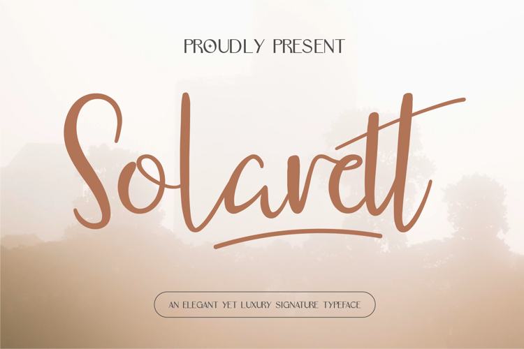 Solarett Font