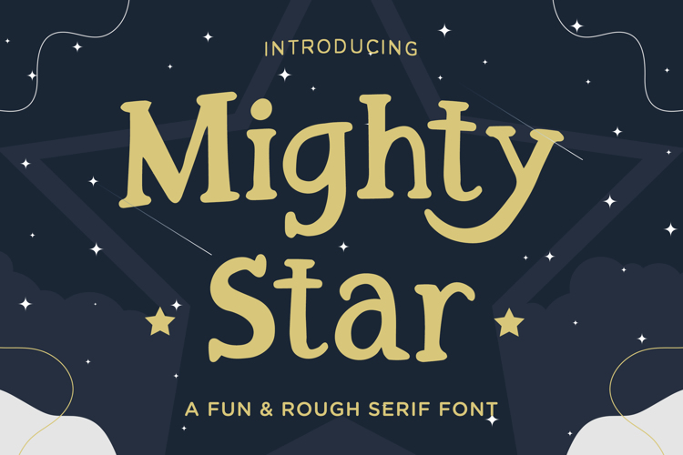 Mighty Star Trial Font