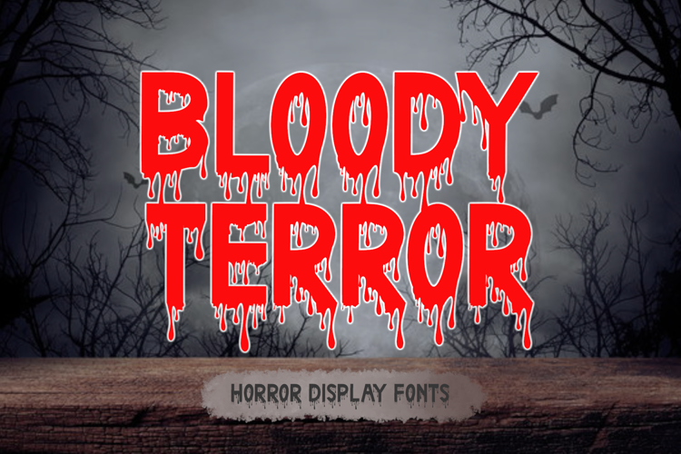 Bloody Terror Font