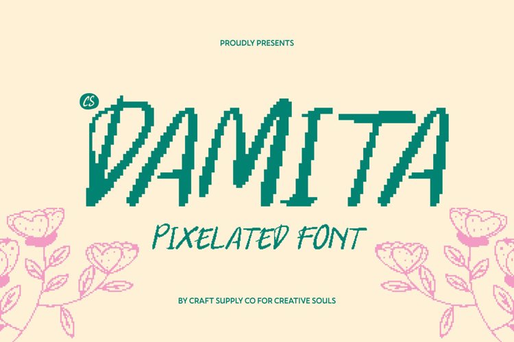 Preview of CS Damita Pixel Font