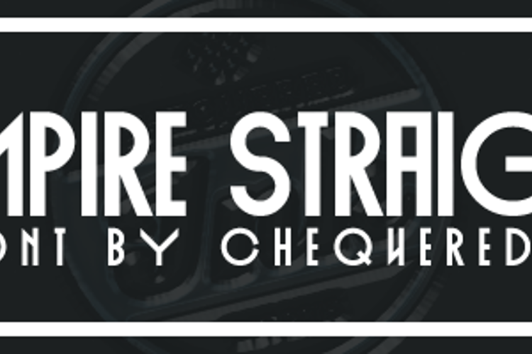 Empire Straight Font