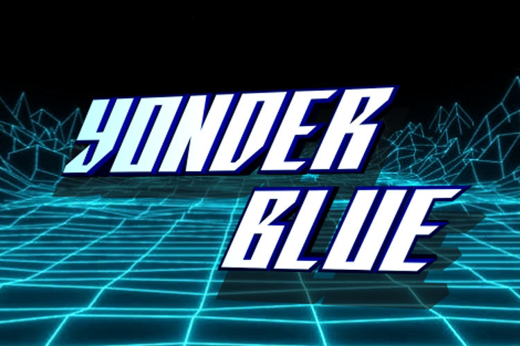 Yonder Blue Font