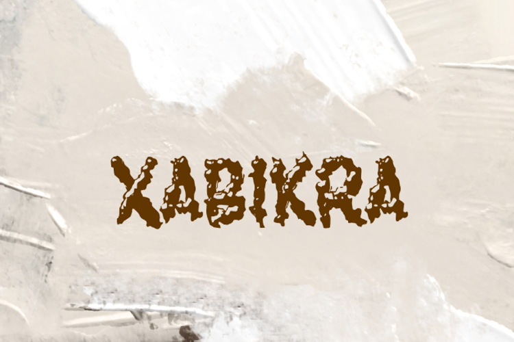 Preview of x Xabikra Font