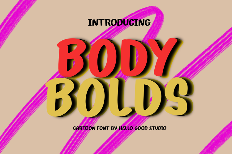 Preview of Body Bolds Font