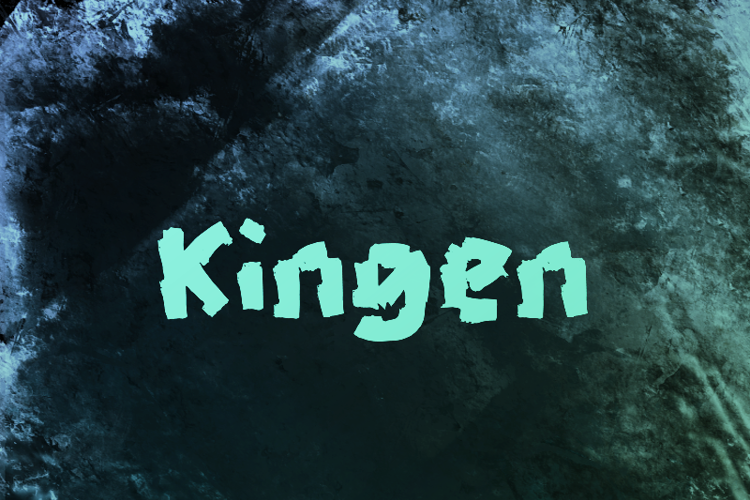 K Kingen Font