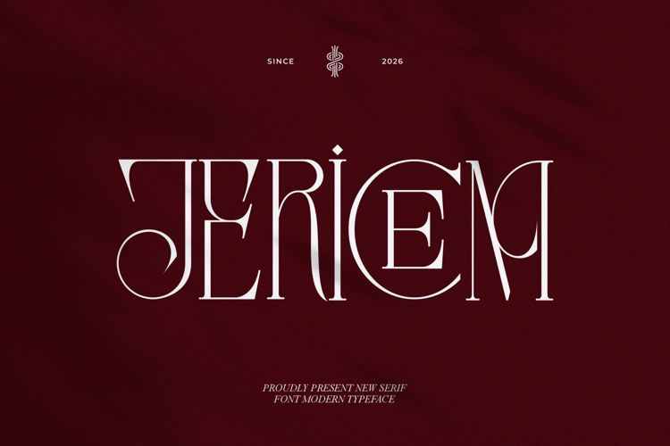 Preview of Jericem Font