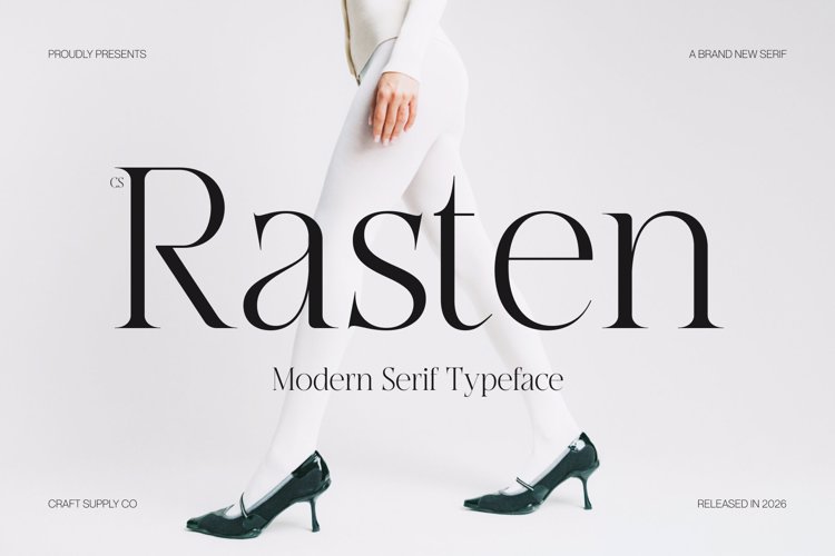 Preview of CS Rasten Font