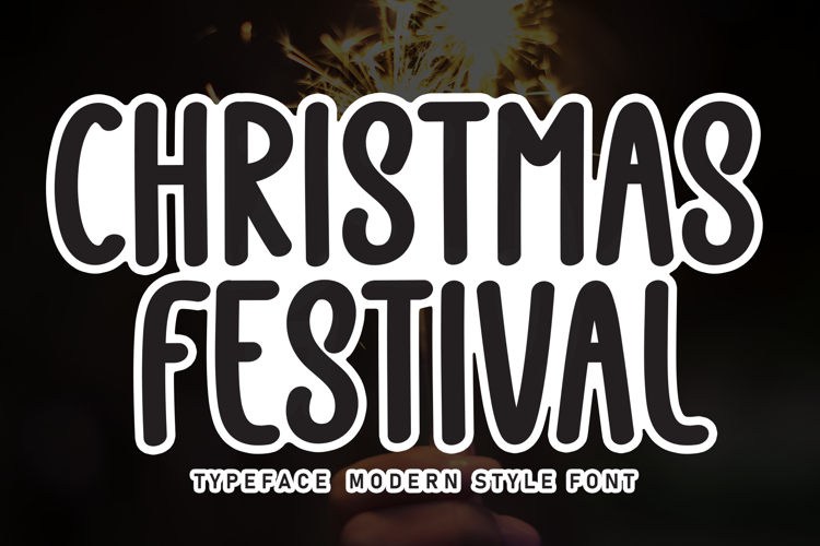 Preview of Christmas Festival Font