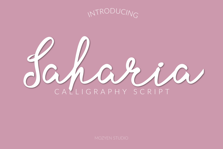 Saharia Font