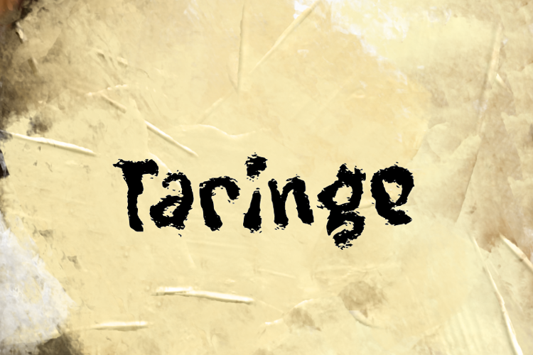 t Taringe Font
