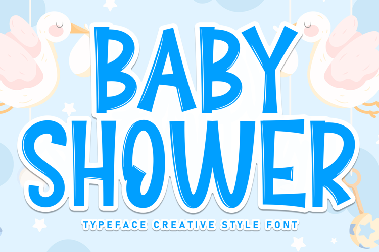 Baby Shower Font