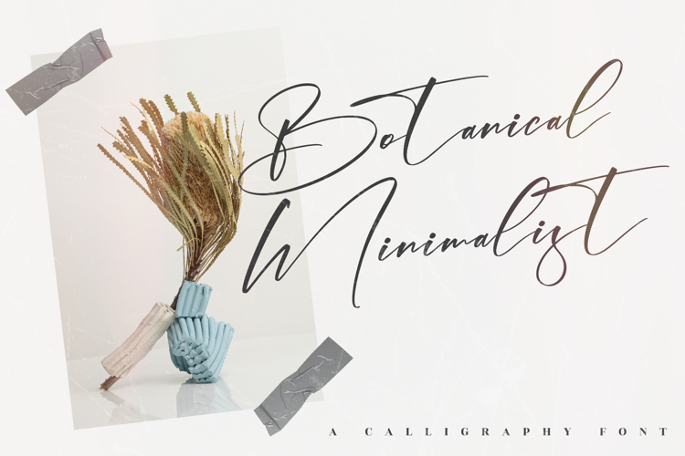 Preview of Bohemia Florale Font