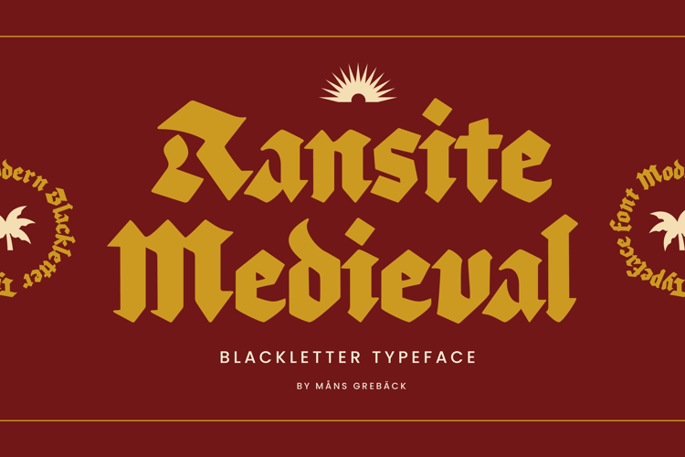Ransite Medieval Font