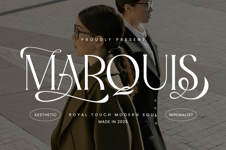 Preview of Marquis Font