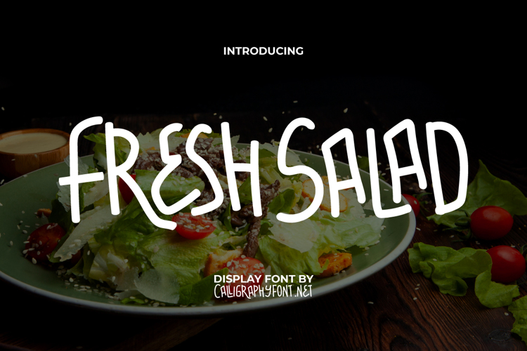 Fresh Salad Font