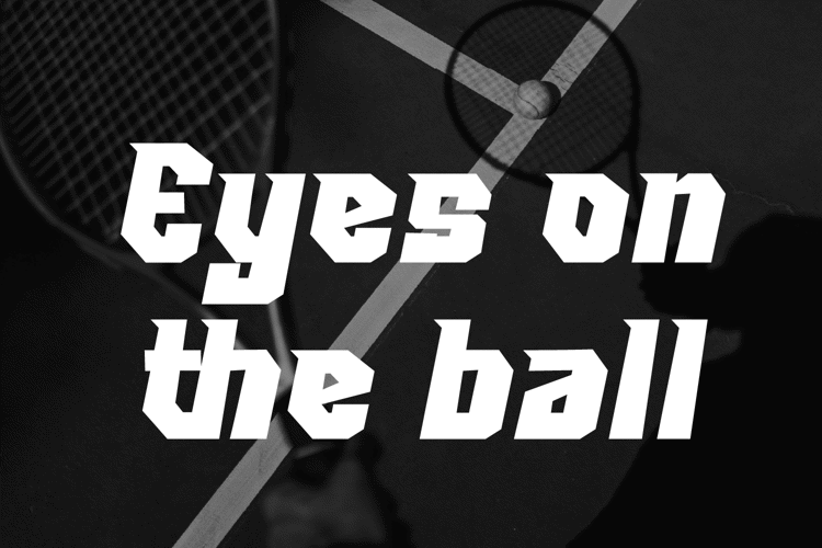 Preview of Pronair Ita Font