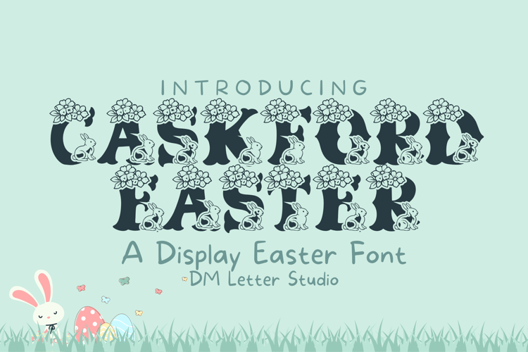 Preview of Caskford Easter Font