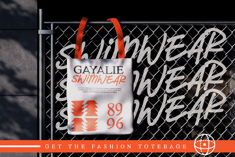Preview of Gayalie Swimwear Serif Font