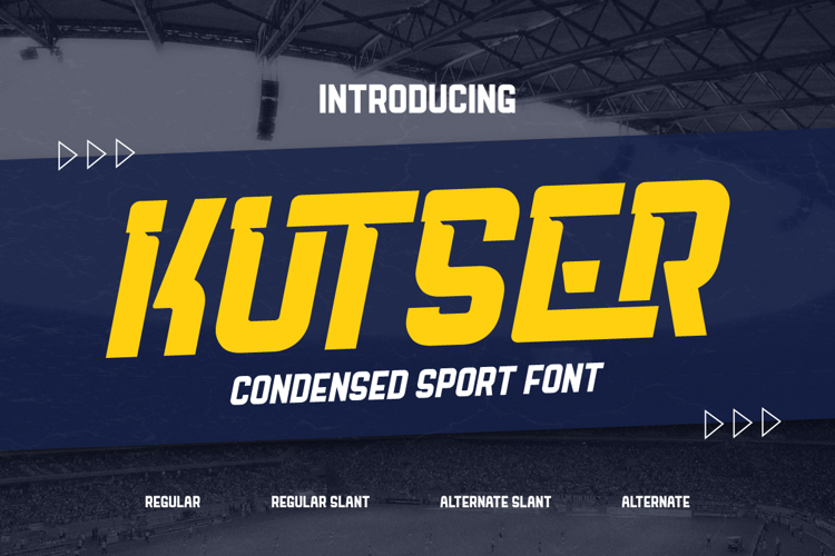 Preview of Kutser Font