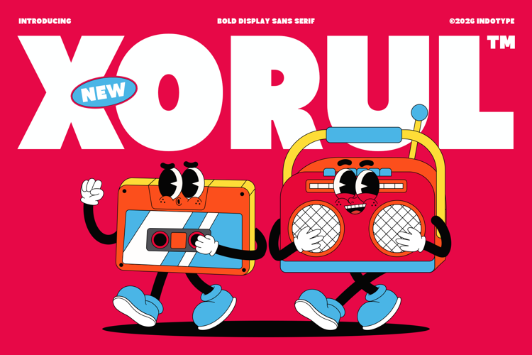 Preview of IT Xorul Font