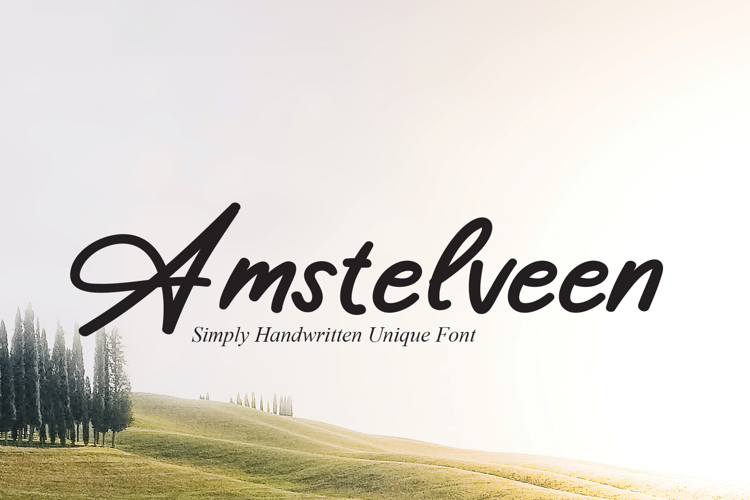 Amstelveen Font